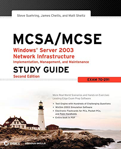 MCSA / MCSE Windows Server 2003 Network Infrastructure Implementation, Manageme [Paperback]