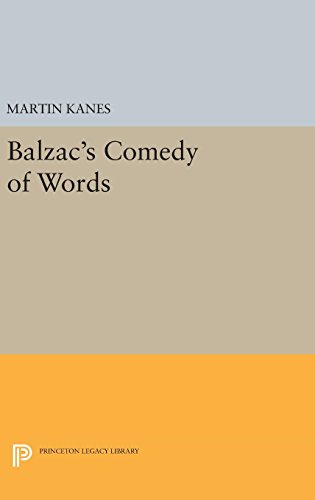 Balzac's Comedy of Words [Hardcover]
