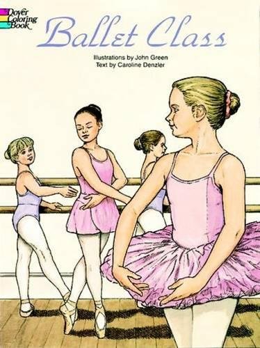 Ballet Class Coloring Book [Paperback]
