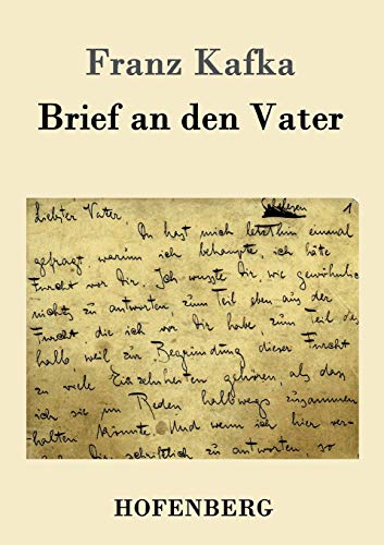 Brief An Den Vater (german Edition) [Paperback]