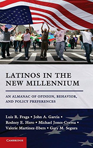 Latinos in the New Millennium An Almanac of Opinion, Behavior, and Policy Prefe [Hardcover]