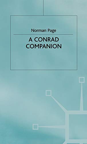 A Conrad Companion [Hardcover]