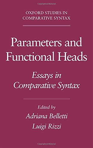 Parameters and Functional Heads Essays in Comparative Syntax [Paperback]