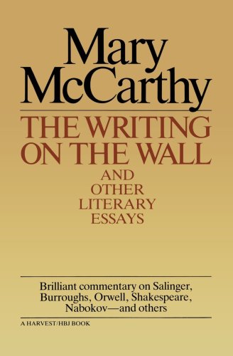 Writing On The Wall & Other Lit Essays [Paperback]