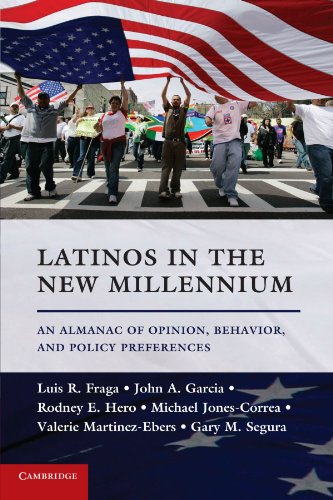 Latinos in the New Millennium An Almanac of Opinion, Behavior, and Policy Prefe [Paperback]