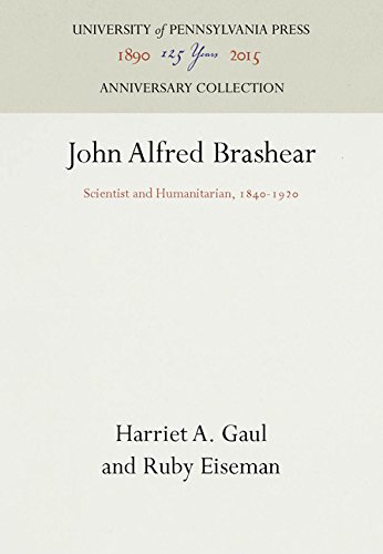 John Alfred Brashear  Scientist and Humanitarian, 1840-1920 [Hardcover]