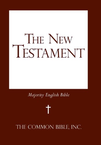 The New Testament Majority English Bible [Hardcover]