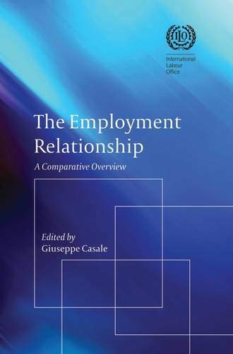 The Employment Relationship A Comparative Overview [Paperback]