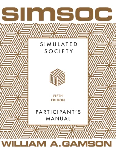 SIMSOC Simulated Society, Participant&39s Manual Fifth Edition (Participant& [Paperback]
