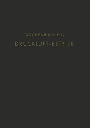 Taschenbuch fr Druckluft-Betrieb [Paperback]