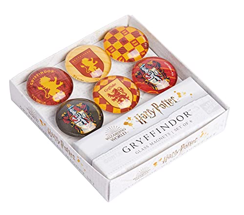 Harry Potter Gryffindor Glass Magnet Set (Set of 6) [General merchandise]