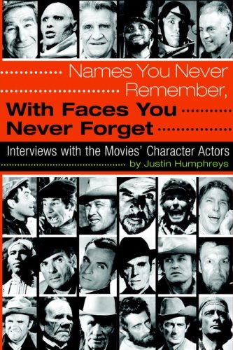 Names You Never Remember, With Faces You Never Forget [Paperback]