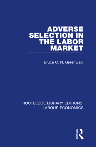 Adverse Selection in the Labor Market [Hardcover]