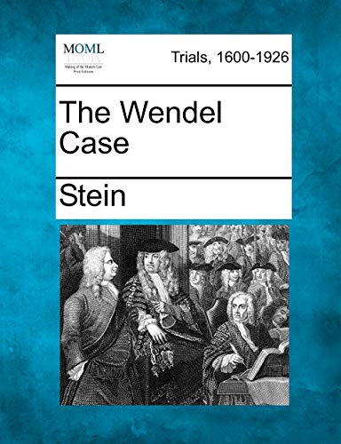 Wendel Case [Paperback]