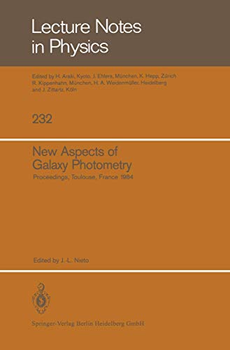 New Aspects of Galaxy Photometry Proceedings of the Specialized Meeting of the  [Paperback]