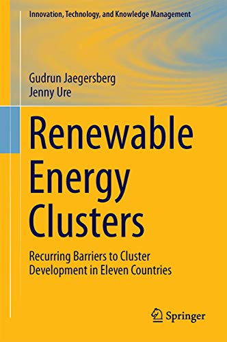 Renewable Energy Clusters Recurring Barriers to Cluster Development in Eleven C [Hardcover]