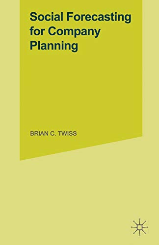Social Forecasting for Company Planning [Paperback]