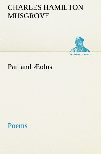 Pan And olus  Poems [Paperback]