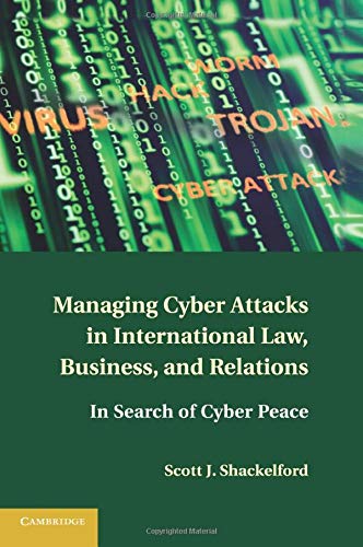 Managing Cyber Attacks in International Law, Business, and Relations In Search  [Paperback]