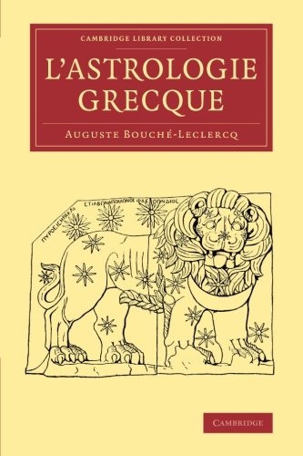 L'Astrologie grecque [Paperback]