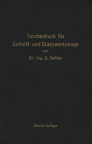 Taschenbuch fr Schnitt- und Stanzwerkzeuge [Paperback]