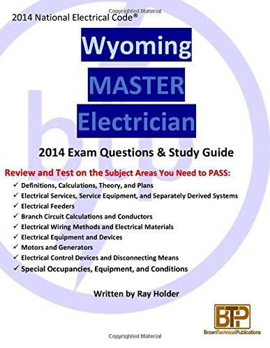 Wyoming 2014 Master Electrician Study Guide [Paperback]