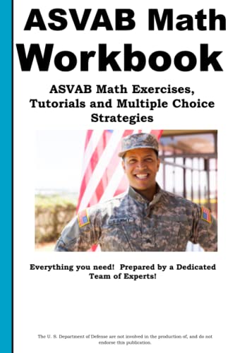 Asvab Math Workbook Asvab Math Exercises, Tutorials And Multiple Choice Strateg [Paperback]