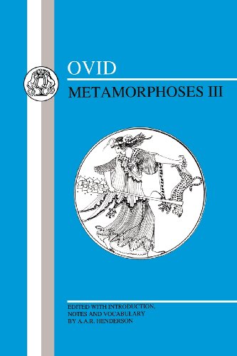 Ovid Metamorphoses III [Paperback]