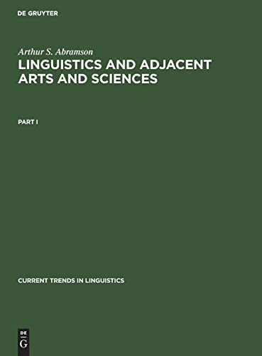 Linguistics and Adjacent Arts and Sciences [Hardcover]