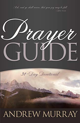 Prayer Guide 31-Day Devotional [Paperback]
