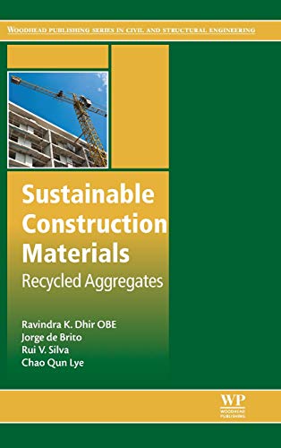 Sustainable Construction Materials Recycled Aggregates [Hardcover]