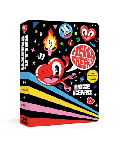 Hello Cheeky: 50 Postcards with Stickers [Cards]