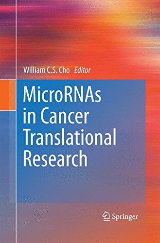 MicroRNAs in Cancer Translational Research [Paperback]