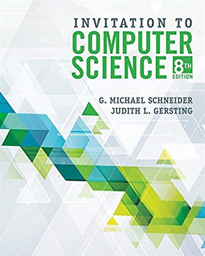 Invitation to Computer Science [Paperback]