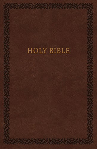NIV, Holy Bible, Soft Touch Edition, Leathersoft, Brown, Comfort Print [Leather / fine bindi]