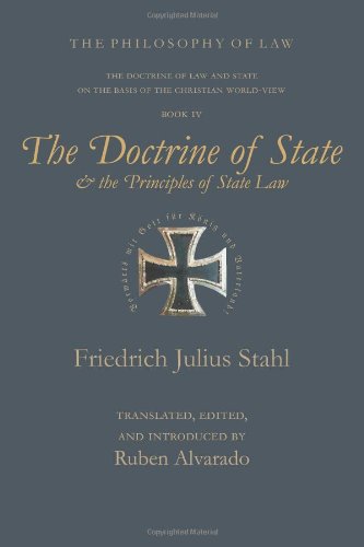 The Doctrine Of State And The Principles Of State Law [Hardcover]