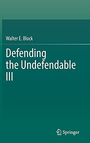 Defending the Undefendable III [Hardcover]