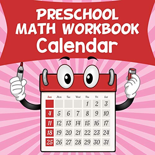 Preschool Math Workbook  Calendar [Paperback]