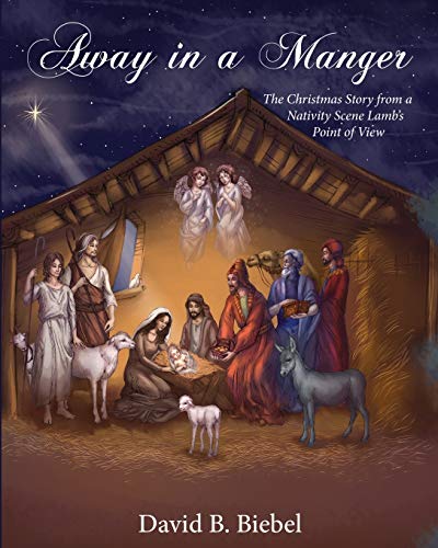 Away In A Manger (revised-8x10 Edition) The Christmas Story From A Nativity Sce [Paperback]