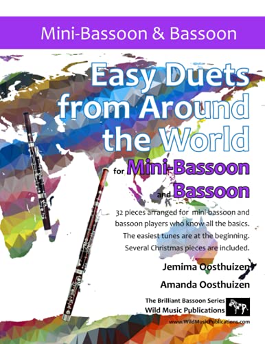 Easy Duets From Around The World For Mini-Bassoon And Bassoon
