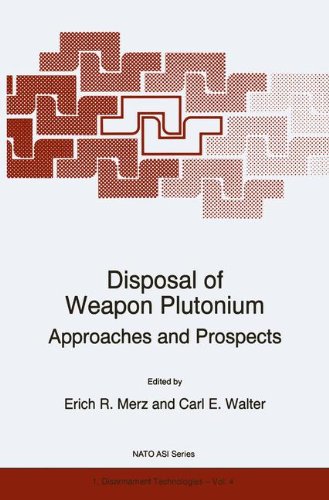 Disposal of Weapon Plutonium: Approaches and Prospects [Paperback]