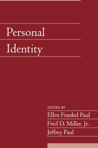 Personal Identity Volume 22, Part 2 [Paperback]