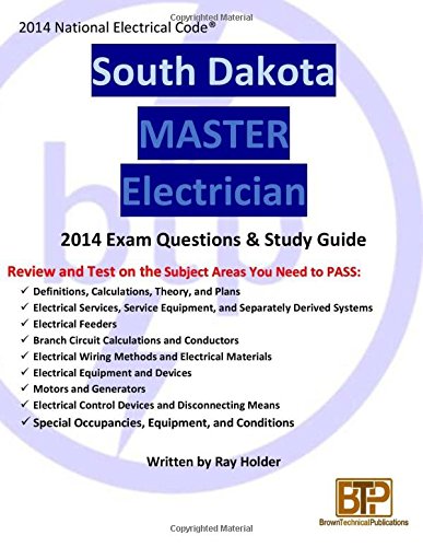 South Dakota 2014 Master Electrician Study Guide [Paperback]