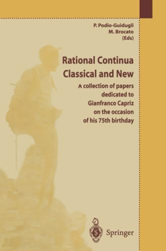 Rational Continua, Classical and New A collection of papers dedicated to Gianfr [Paperback]