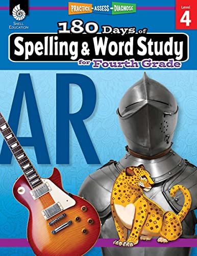 180 Days of Spelling and Word Study for Fourth Grade (Grade 4)  Practice, Asses [Paperback]