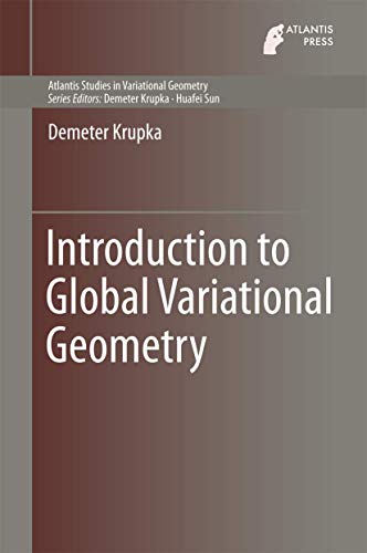 Introduction to Global Variational Geometry [Hardcover]