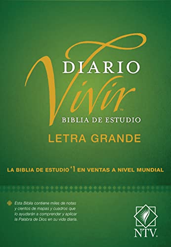 Biblia de estudio del diario vivir NTV, letra grande [Hardcover]