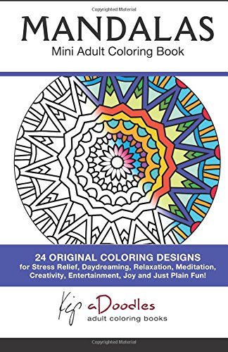 Mandalas  Mini Adult Coloring Book [Paperback]