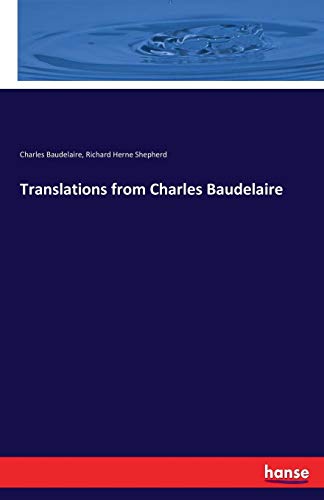 Translations from Charles Baudelaire [Paperback]