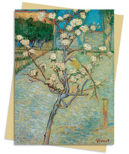 Van Gogh Small Pear Tree in Blossom Greeting Card Pack Pack of 6 [Cards]